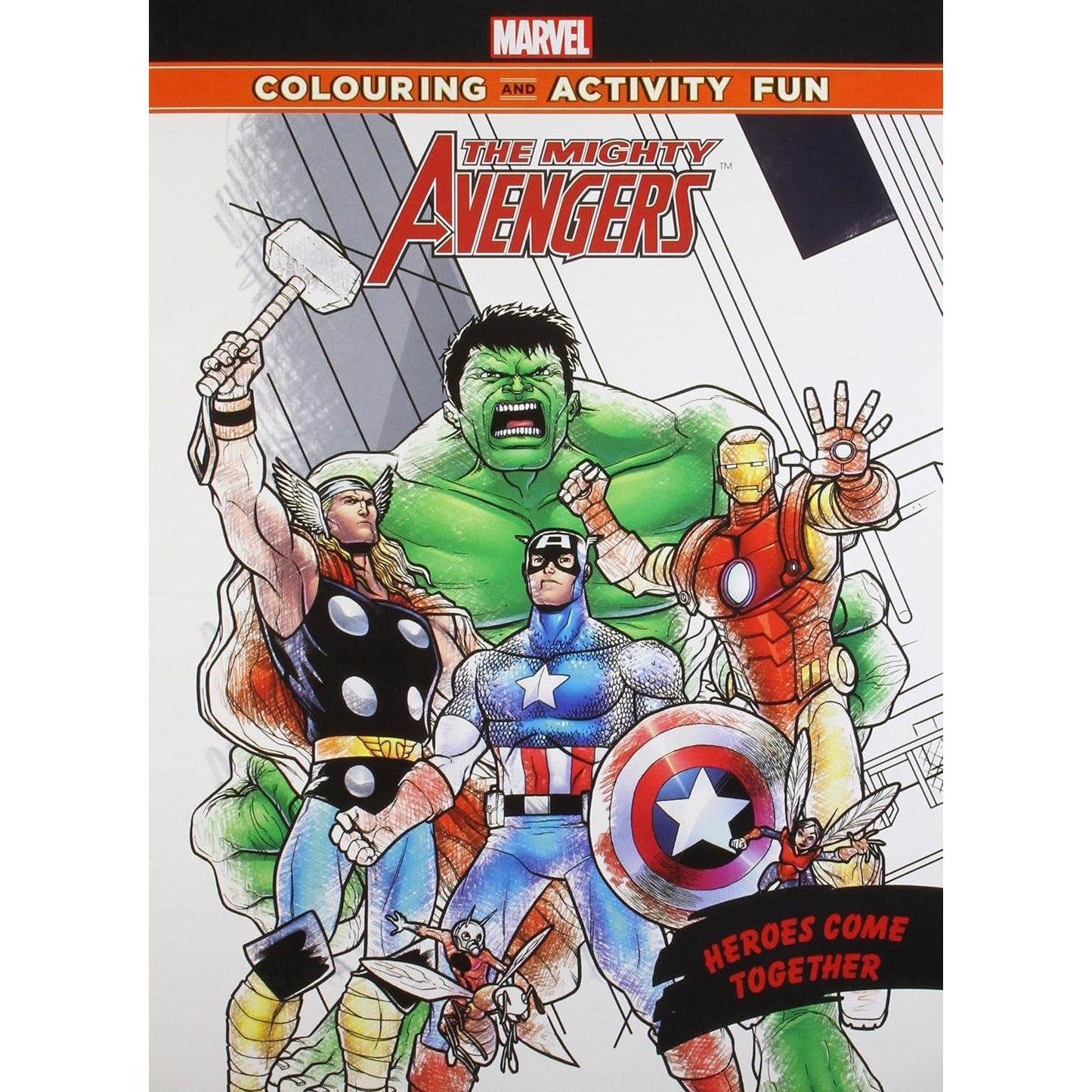 The Mighty Avengers: Heroes Come Together (Marvel Colouring and Activity Book) (Author)