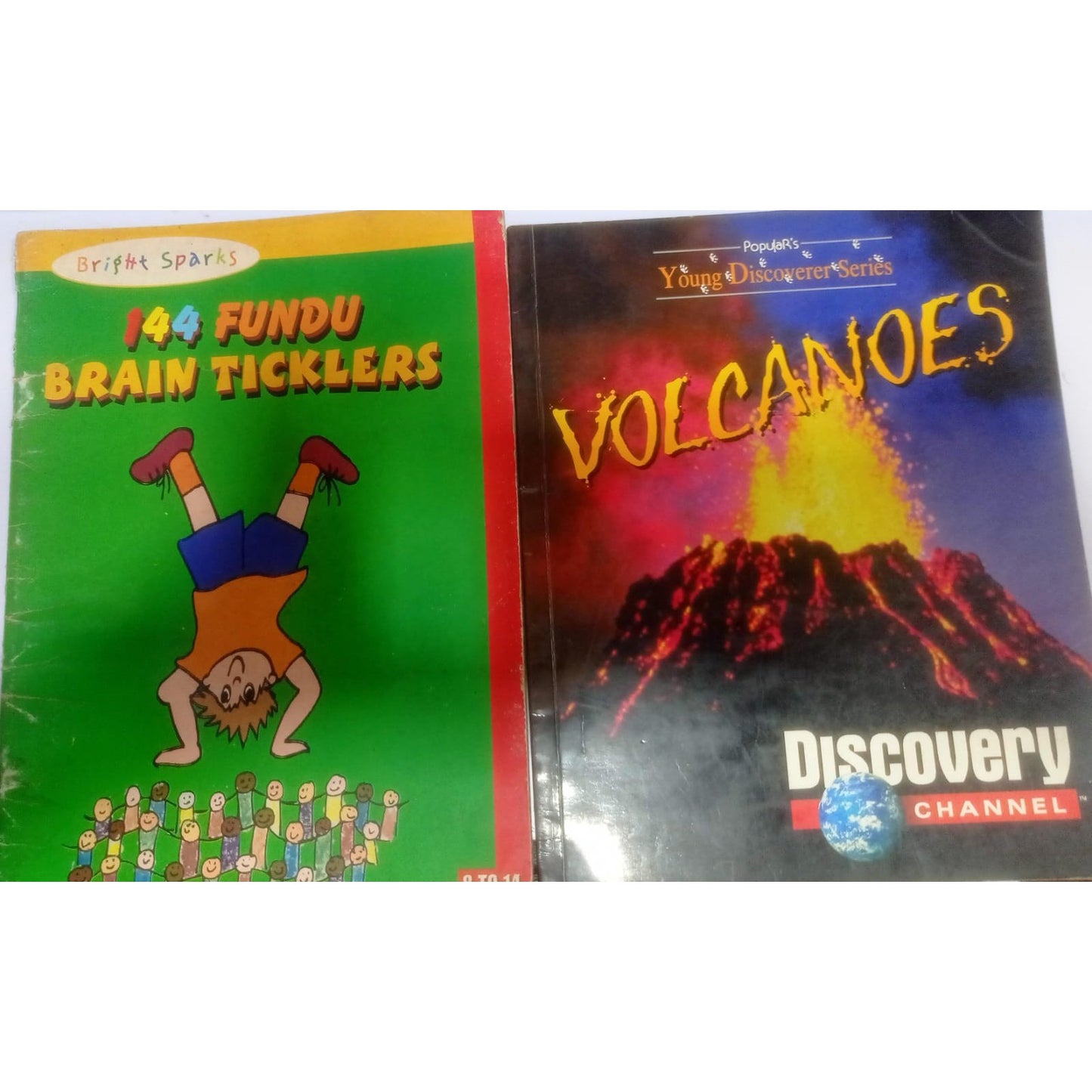 144 fundu brain Ticklers (8-14 years) + Volcanoes -Popular publication