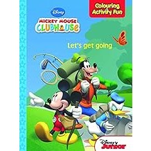 Let's Get Going (Mickey Colouring and Activity Book)  by The Walt Disney Company (India) Pvt.Ltd. (Author)