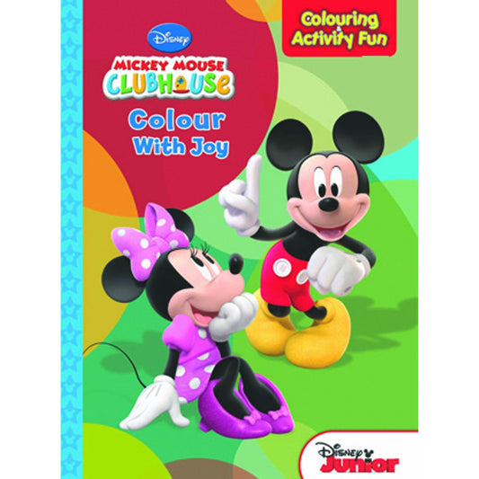 Color with Joy (Mickey Colouring and Activity Book)