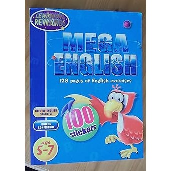 Mega English 128 pages of English Exercises  by Nicola Morgan