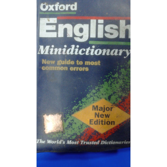 Oxford English Minidictionary