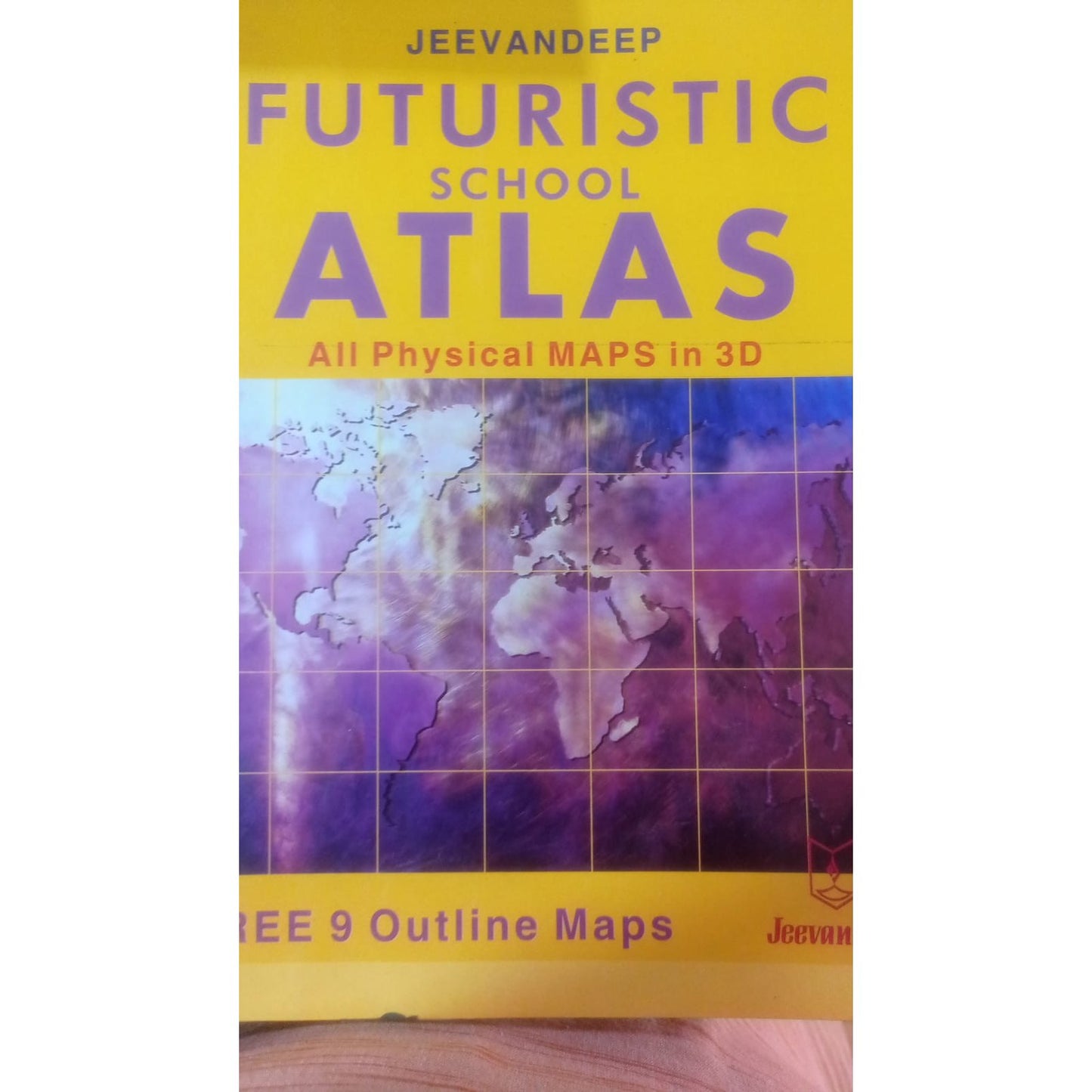 Futuristic Scholl Atlas : All physical Maps in 3D by pub Jeevandeep