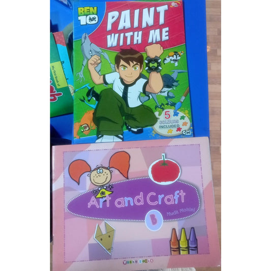 Ben 10 Paint With Me + Art and Craft