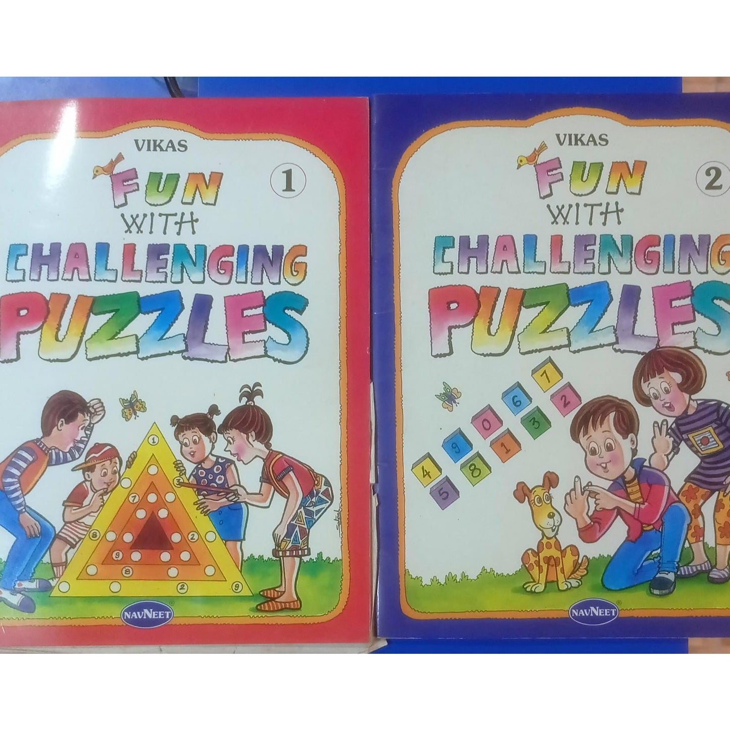 Challenging Puzzles -1 + Challenging Puzzles -2 Pub Navneet