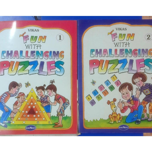 Challenging Puzzles -1 + Challenging Puzzles -2 Pub Navneet